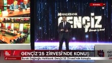 Burak Dağlıoğlu Halkbank Gençİz'25 Zirvesi'nde konuştu