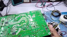 Haier Dc inverter ac E7 error code outdoor pcb Ac pcb Repairing training institute in Pakistan Babar