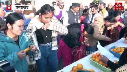 गैरसैंण में हरीश रावत की माल्टा पार्टी, एमएसपी को लेकर की बड़ी मांग, सियासी राग भी छेड़ा