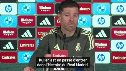 Real Madrid - Xabi Alonso : "Mbappé est en passe d'entrer dans l'histoire du Real comme Cristiano Ronaldo"