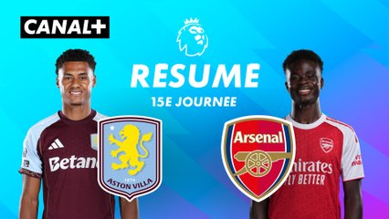 Le résumé de Aston Villa / Arsenal - Premier League 2025-26 (J15)