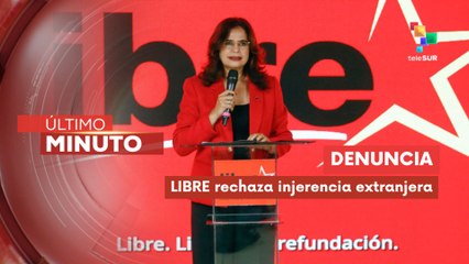 Partido Libre denuncia golpe electoral y convoca a la defensa de la democracia