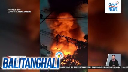 73-anyos na babae, patay sa sunog sa Brgy. Muntindilaw; nasa 30 pamilya, apektado | Balitanghali