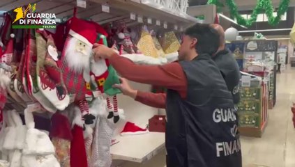Trapani, sequestrati oltre 8mila giocattoli e articoli natalizi non a norma (06.12.25)