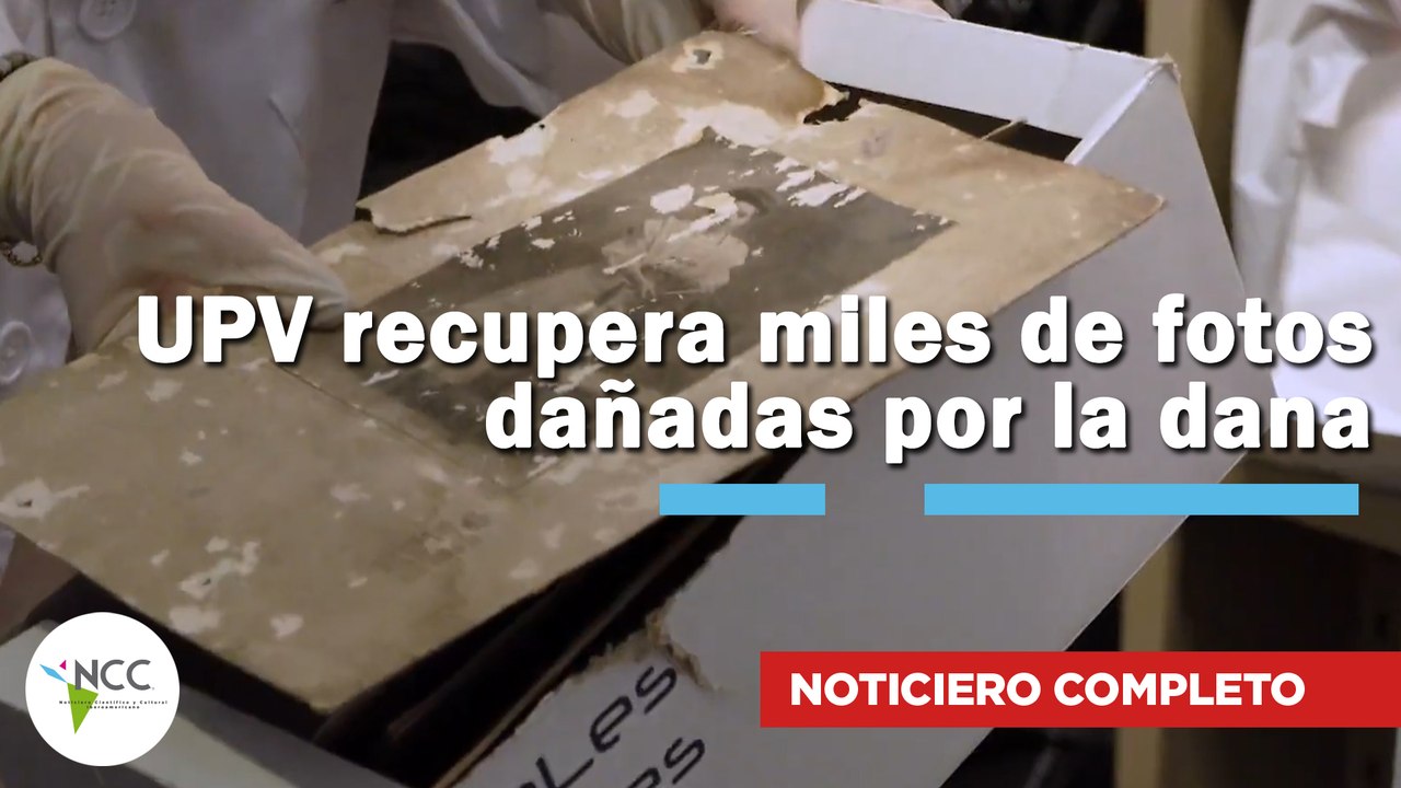 UPV recupera miles de fotos dañadas por la DANA | 817 | 01 al 07 de diciembre 2025
