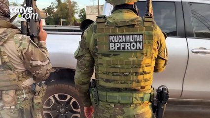 PF e BPFRON recuperam caminhonete roubada e impedem ação criminosa no Paraná