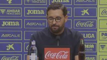 Bordalás, muy caliente en rueda de prensa tras el Villarreal vs. Getafe CF
