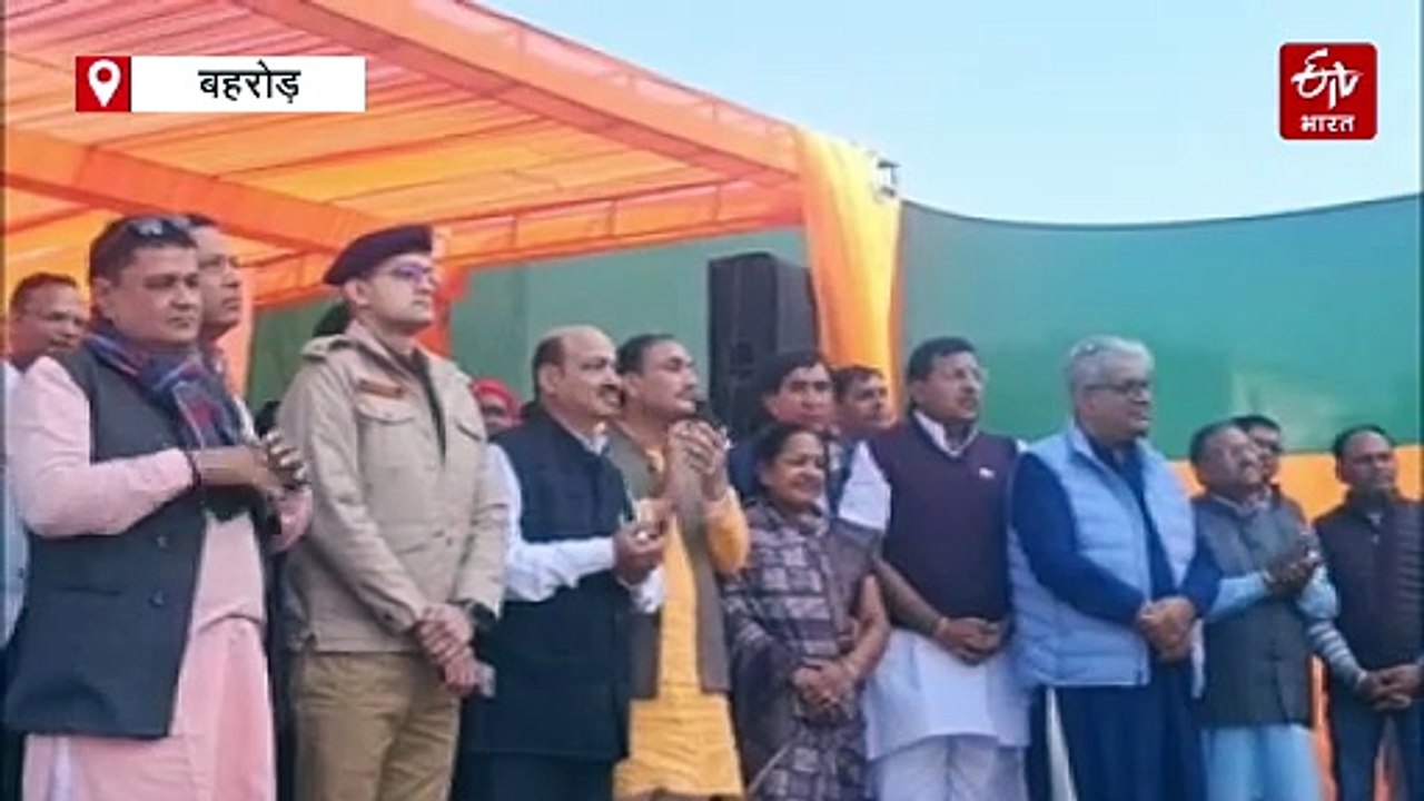 खैरथल-तिजारा जिला बनेगा मैन्युफैक्चरिंग हब, केंद्रीय मंत्री यादव ने 200 करोड़ के विकास कार्यों का किया शुभारंभ
