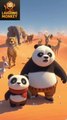 Panda and his Brave youngest | Heartwarming short story #ai #animation #how #usa #uk