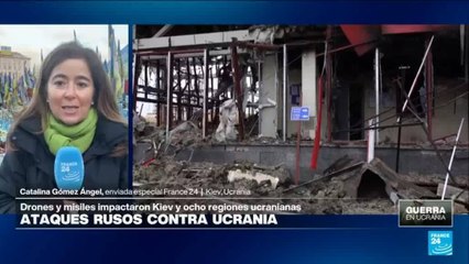 Informe desde Kiev: Rusia lanza drones y misiles contra Ucrania y afecta infraestructura energética