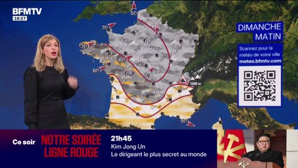 La météo pour ce dimanche 7 décembre 2025