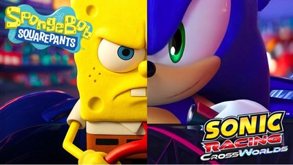 Sonic Racing_ CrossWorlds SpongeBob SquarePants DLC (PS5)