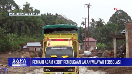 Kebut Pembukaan Jalan Wilayah Terisolasi di Agam, Begini Penampakan Jembatan Kayu Darurat