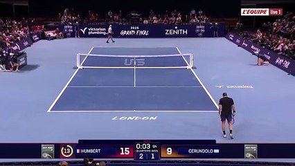 Ugo Humbert remporte son 2e match à Londres - Tennis - UTS