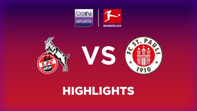 Highlights_1. FC Köln vs. FC St. Pauli_Matchday 13_ACT