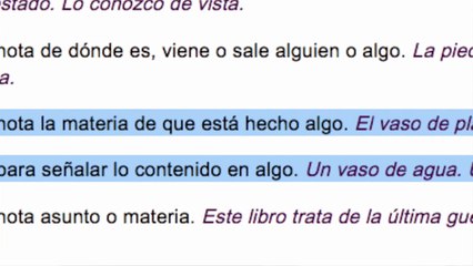 CÓMO SE DICE VASO DE AGUA o VASO CON AGUA - 😎