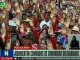 Sec. Gral. Cabello juramentó a los Comandos de Comunidades Bolivarianos Integrales del edo. Monagas