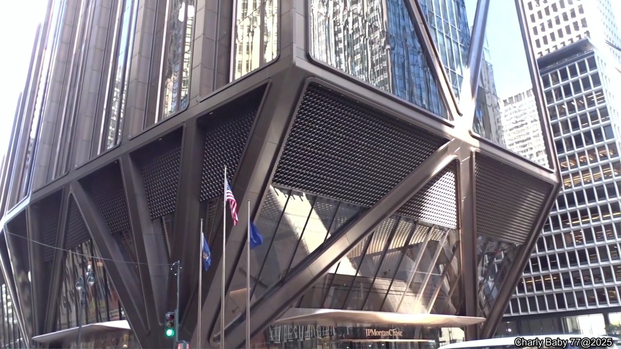 ❤ New York Buildings 4K ❤ 270 Park Avenue (JPMorgan Chase Building)