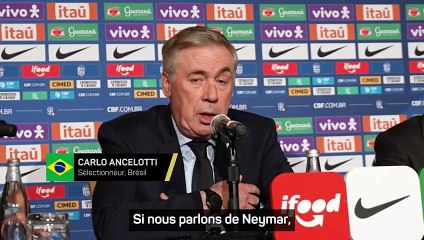 Ancelotti : "Neymar ? Je ne dois rien à personne !"
