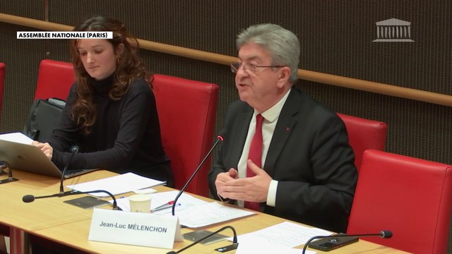 La commission d'enquête interrogeait Jean-Luc Mélenchon sur les liens entre les réseaux islamistes et les partis politiques