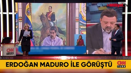 Cumhurbaşkanı Erdoğan, Venezuela Cumhurbaşkanı Maduro ile görüştü