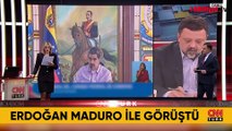 Cumhurbaşkanı Erdoğan, Venezuela Cumhurbaşkanı Maduro ile görüştü