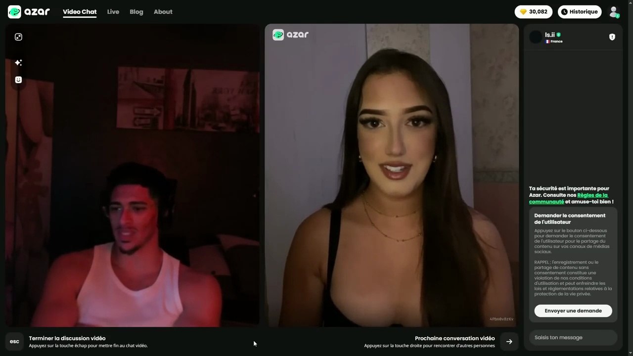 #jolavanille #azar JOLAVANILLE DRAGUE DES 92i SUR AZAR ! ( Rediff KICK )