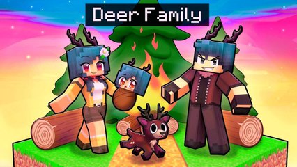 Having a DEER FAMILY in Minecraft! Part 2