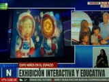 Familias del edo. Miranda resaltan las actividades recreativas de la Expo Niños en el Espacio
