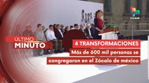 México celebra los siete años de la cuarta transformación