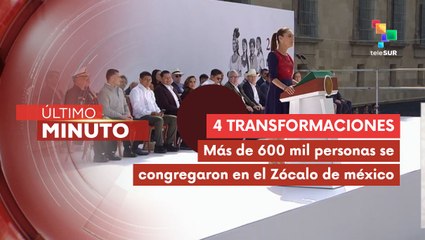 México celebra los siete años de la cuarta transformación