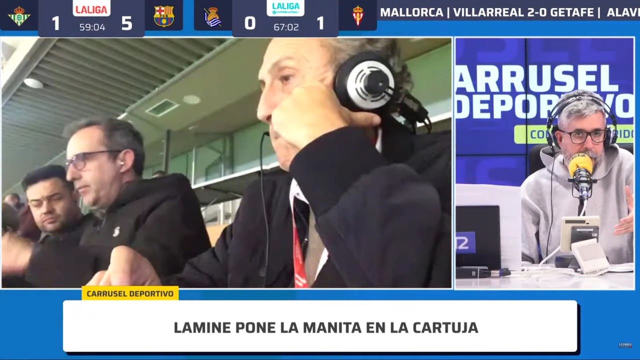 La seguridad tiene que contener al padre de Lamine Yamal: “Ha estado provocando al público del Betis”