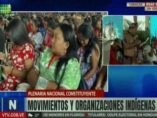 Caracas | Participación indígena en Plenaria Constituyente busca consolidar su identidad y derechos