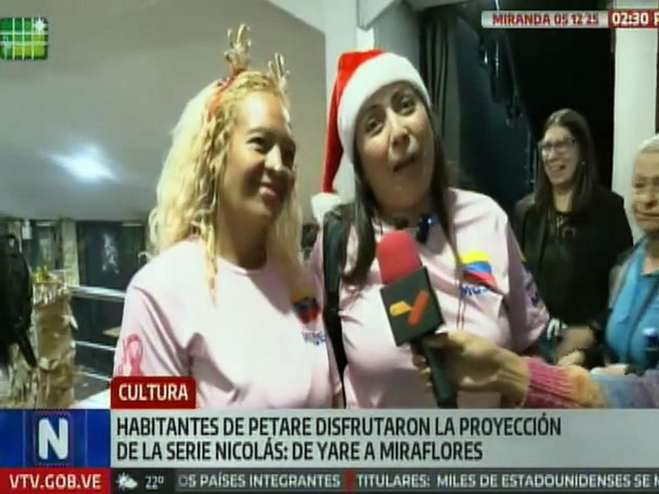 Cultura | Mirandinos disfrutaron la proyección de la película Nicolás: De Yare a Miraflores