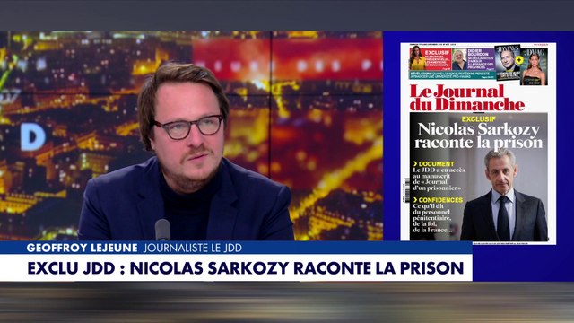 Geoffroy Lejeune : «Pendant 21 jours, je me demandais ce qu'il se passait dans sa tête»