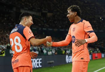 La Liga : Le Barça l'emporte sur le Betis au terme d'un match à huit buts