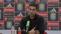 Watch: Mikel Arteta reacts to Arsenal’s dramatic Aston Villa loss