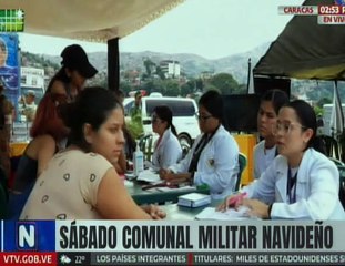 G/J Padrino López destacó la atención médica integral gratuita durante la jornada militar