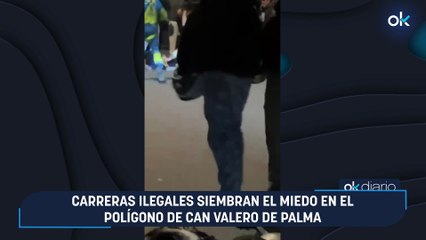 Carreras ilegales siembran el miedo en el polígono de Can Valero de Palma