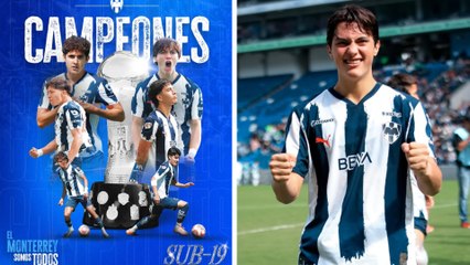Rayados Sub-19 es campeón tras vencer a Santos y Aldo De Nigris Jr. brilló con gol
