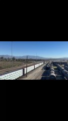 Union Pacific 4 Way Meets at West Colton Yard.