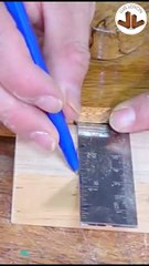 COMO HACER UNA ESPIGA MUY FACIL DE MADERA - CARPINTERIA - Luis Lovon