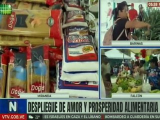 Miranda | Continúa el despliegue "Amor y Prosperidad Alimentaria" el mcpio. Tomás Lander
