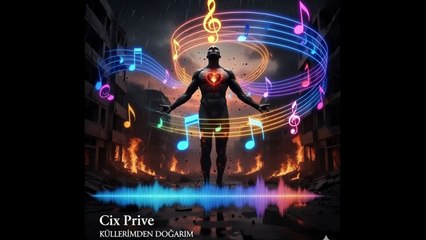 #duygusalşarkı #arabesktrap / Küllerimden Doğarım Official Music Video  by Cix Prive