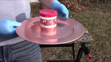 Polishing Copper with Wrights Copper Cream