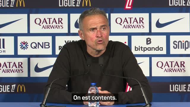 PSG - Enrique : "Une soirée presque parfaite"