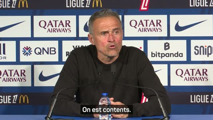 PSG : Luis Enrique - "Une soirée presque parfaite"