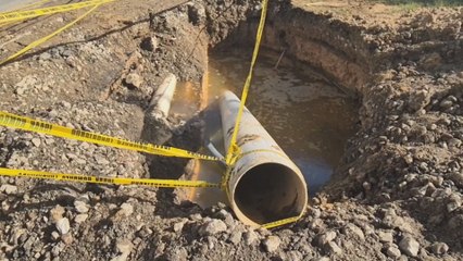 Rotura de tubería deja sin agua a varias comunidades de Colón por más de 26 horas
