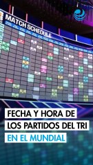 Horarios de los partidos de México en el Mundial 2026: así jugará el Tri en la fase de grupos
