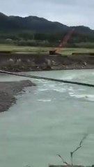 Substandard Flood control Project in Ilocos Norte under Cong. Sandro Marcos, Damaged and Abandoned